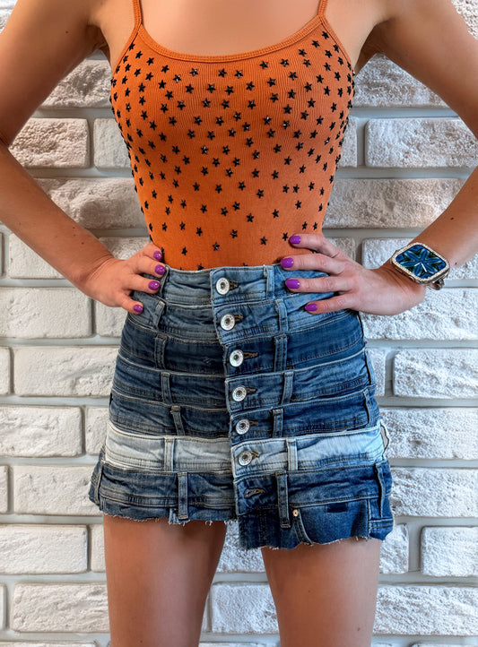 Women's Bodysuit with stars