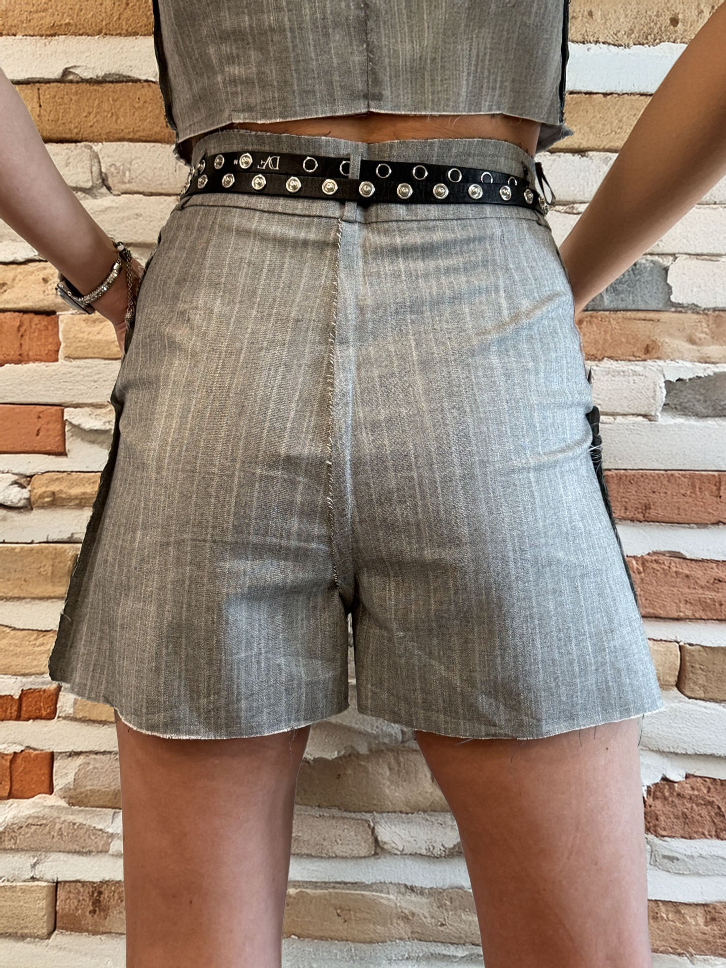 Women's Cut Edge Vest & Short Set